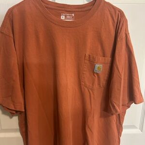 Carhartt Men's Rust Short Sleeve Tee